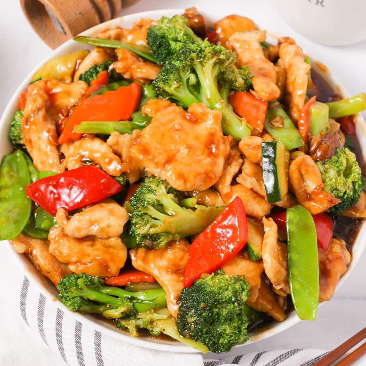 Chicken and Vegetable Stir Fry