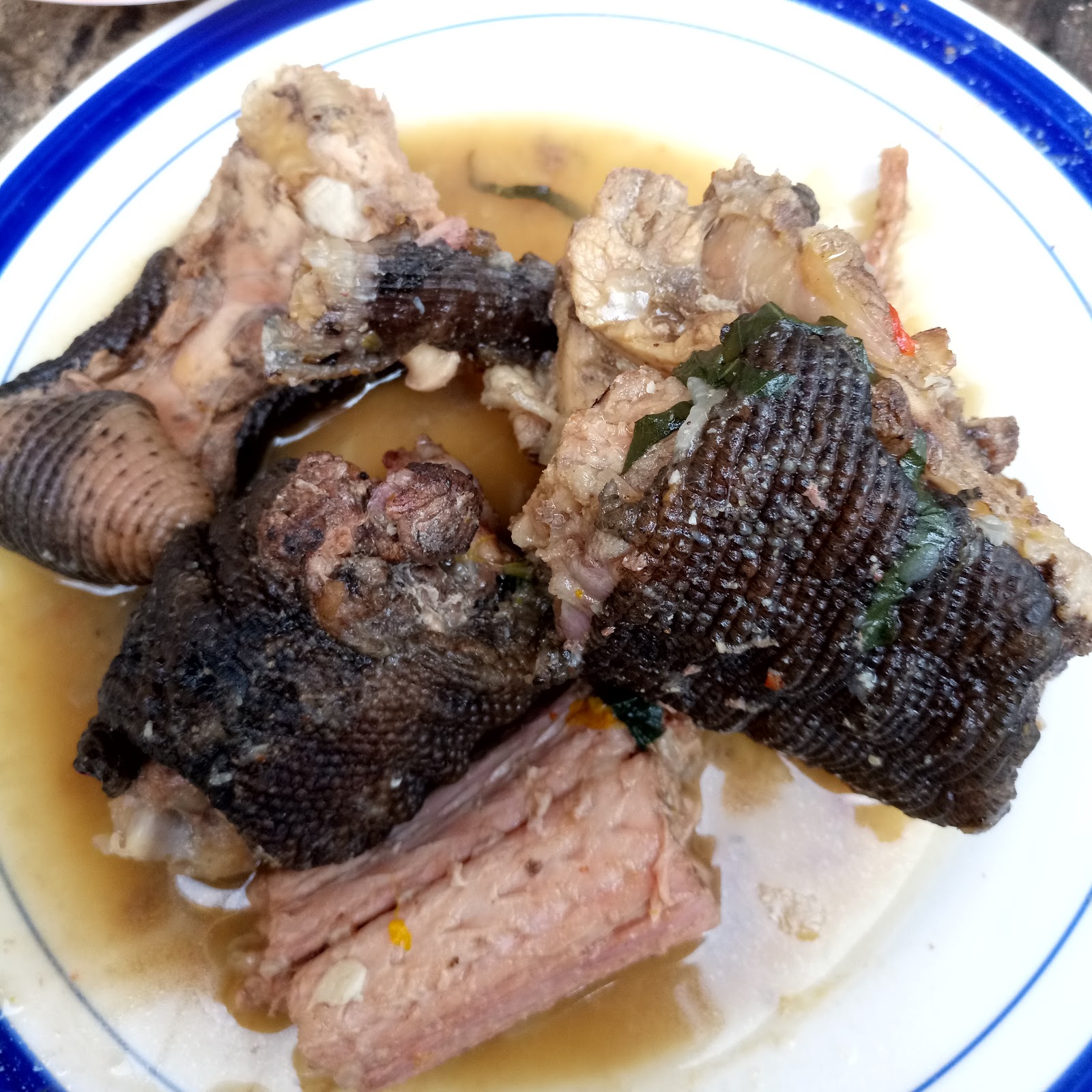 BUSHMEAT PEPPERSOUP