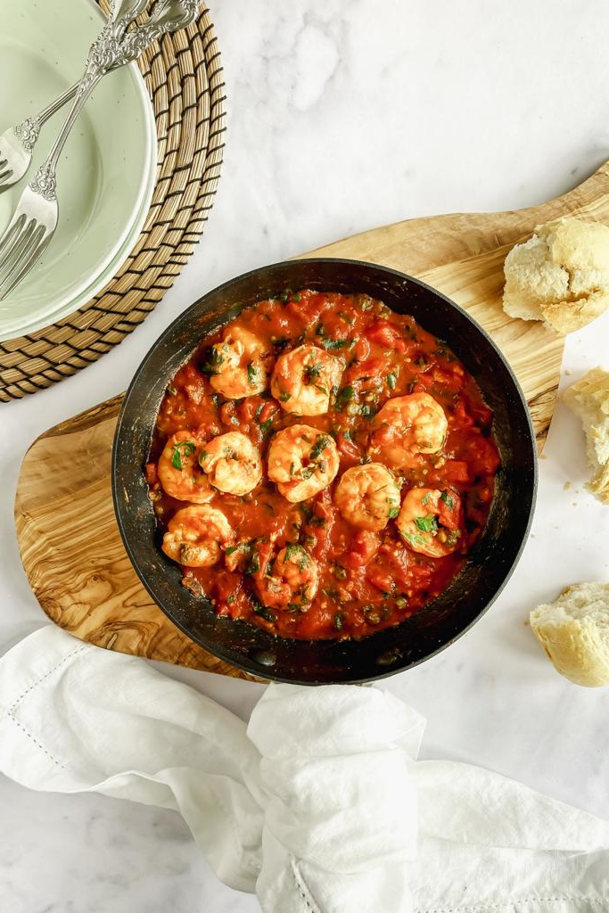 Prawn in Tomato Garlic Sauce